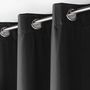 Voir la diapositive 3 : Paris Prix Rideau Isolant à Œillets  Icemount  140x260cm Noir