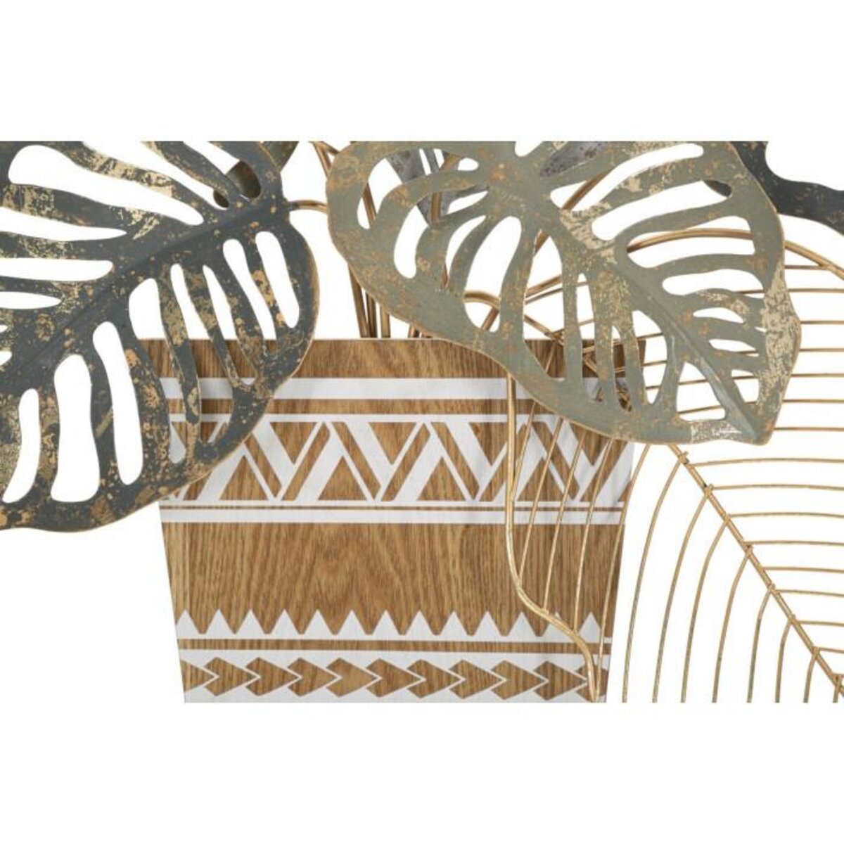 Paris Prix Décoration Murale Encadrée en Métal  Vaso  62cm Multicolore