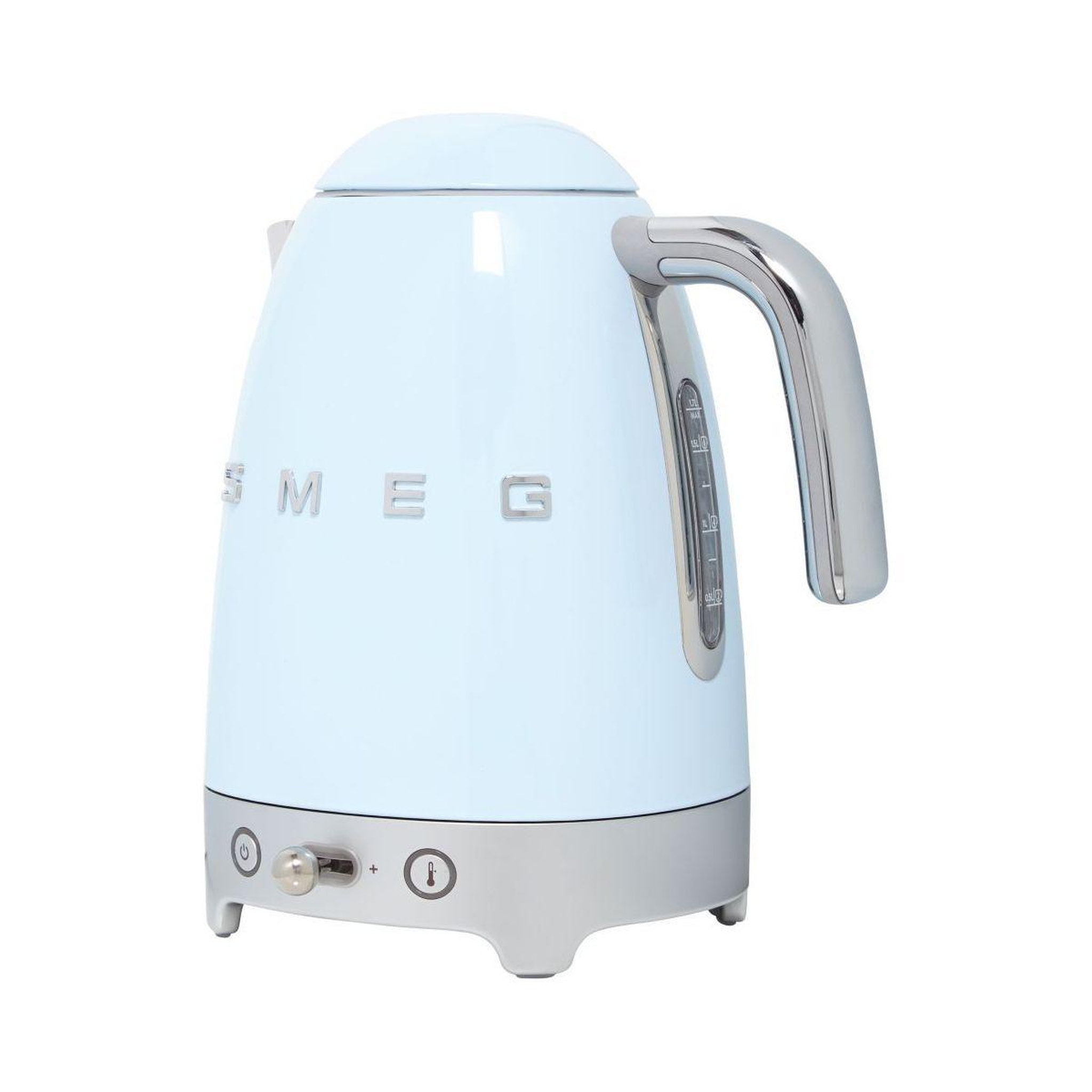 Voir la diapositive 2 : SMEG Bouilloire klf04pbeu bleu azur