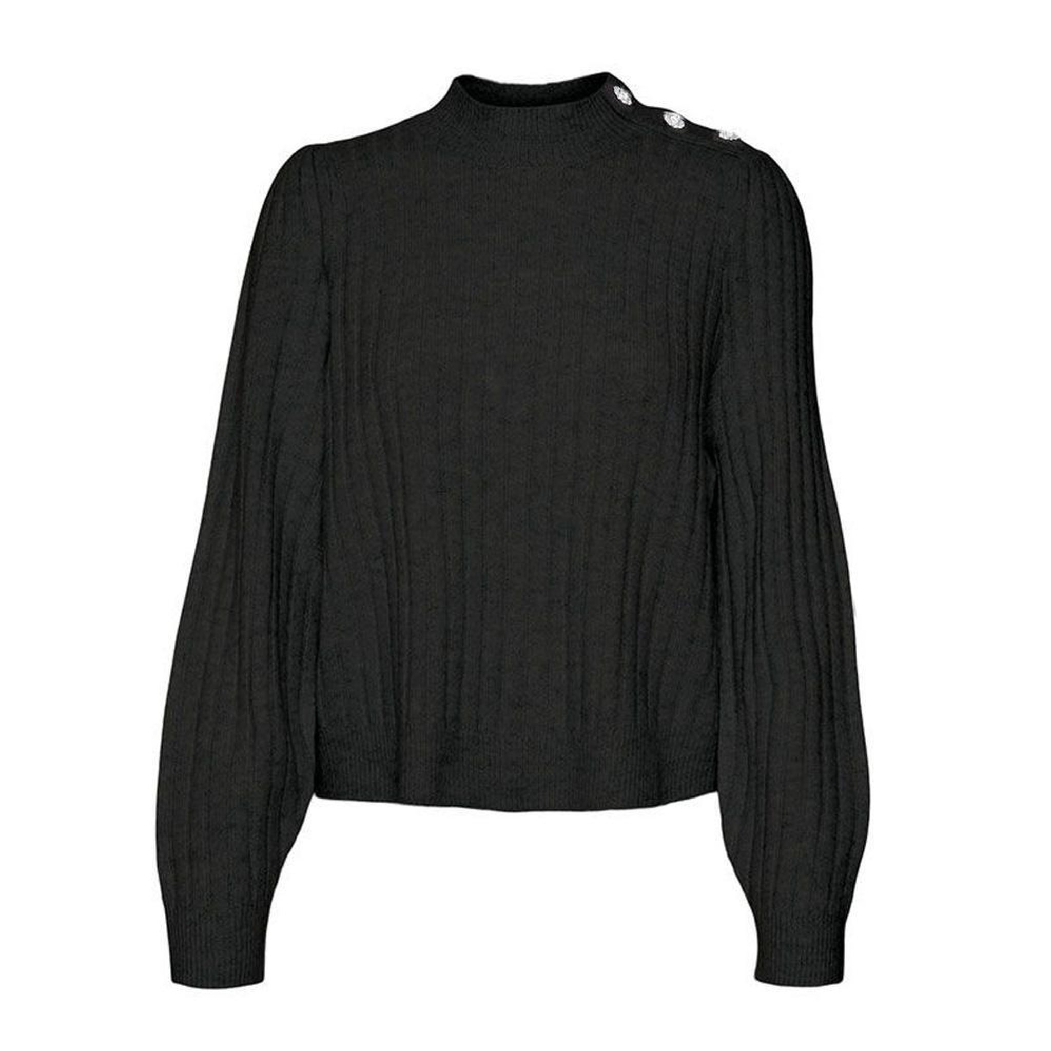Vero Moda Pull Noir Femme Vero Moda Melya. Coloris disponibles : Noir