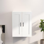 VIDAXL Armoire murale suspendue Blanc 69,5x32,5x90 cm