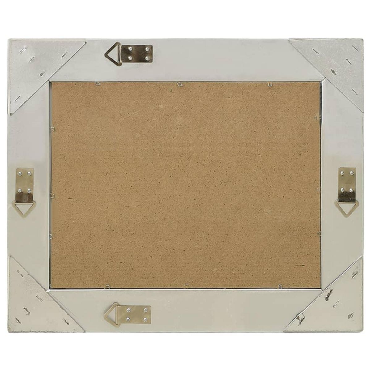 VIDAXL Miroir mural style baroque 50x40 cm Argente