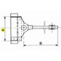 Voir la diapositive 3 : IBFM Ferme porte à tige n° 4 max 80 kg IBFM 91004