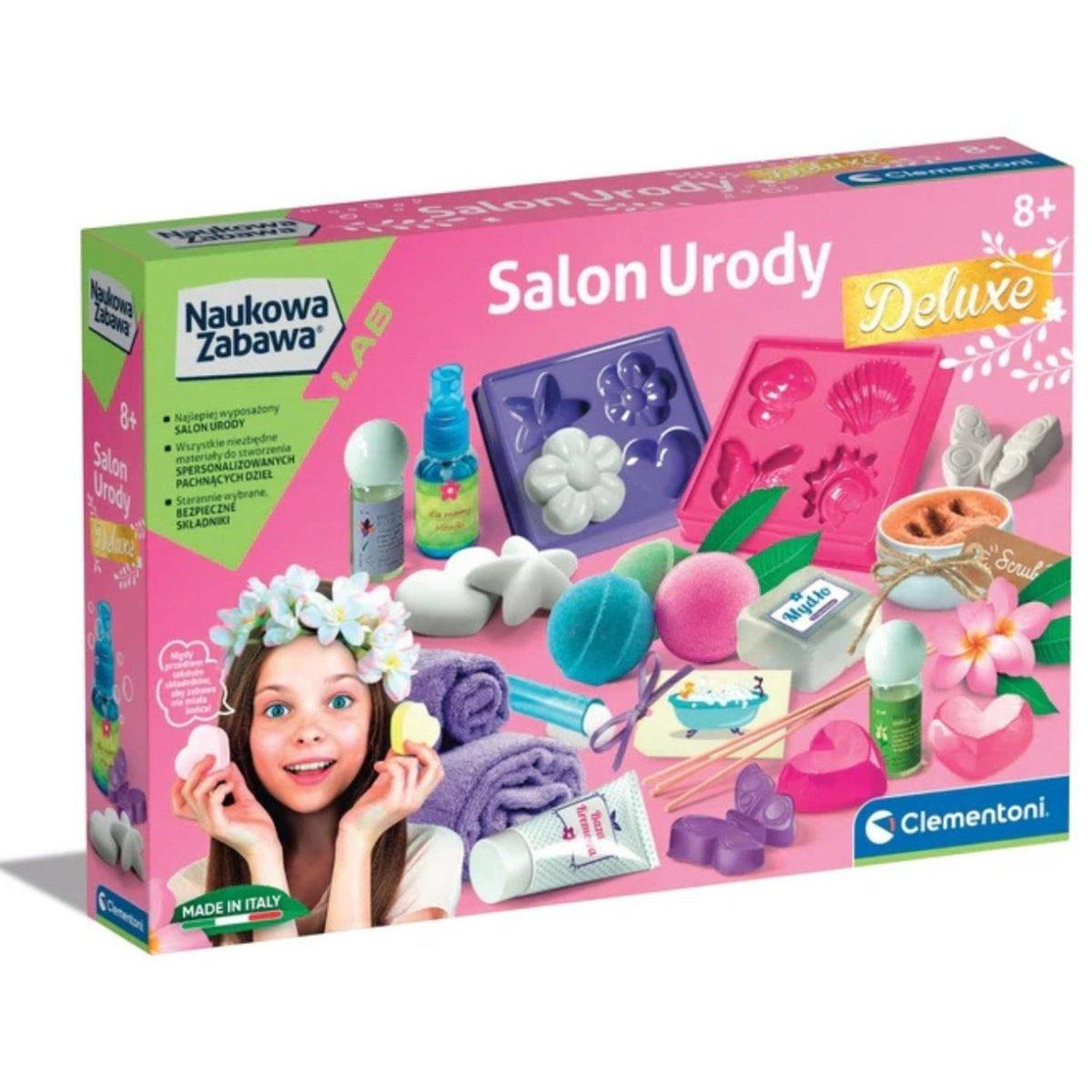 CLEMENTONI Coffret scientifique  50690 science  and  jeu - salon de beauté