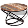 Voir la diapositive 1 : VIDAXL Table basse Bois de recuperation massif 60x60x40 cm