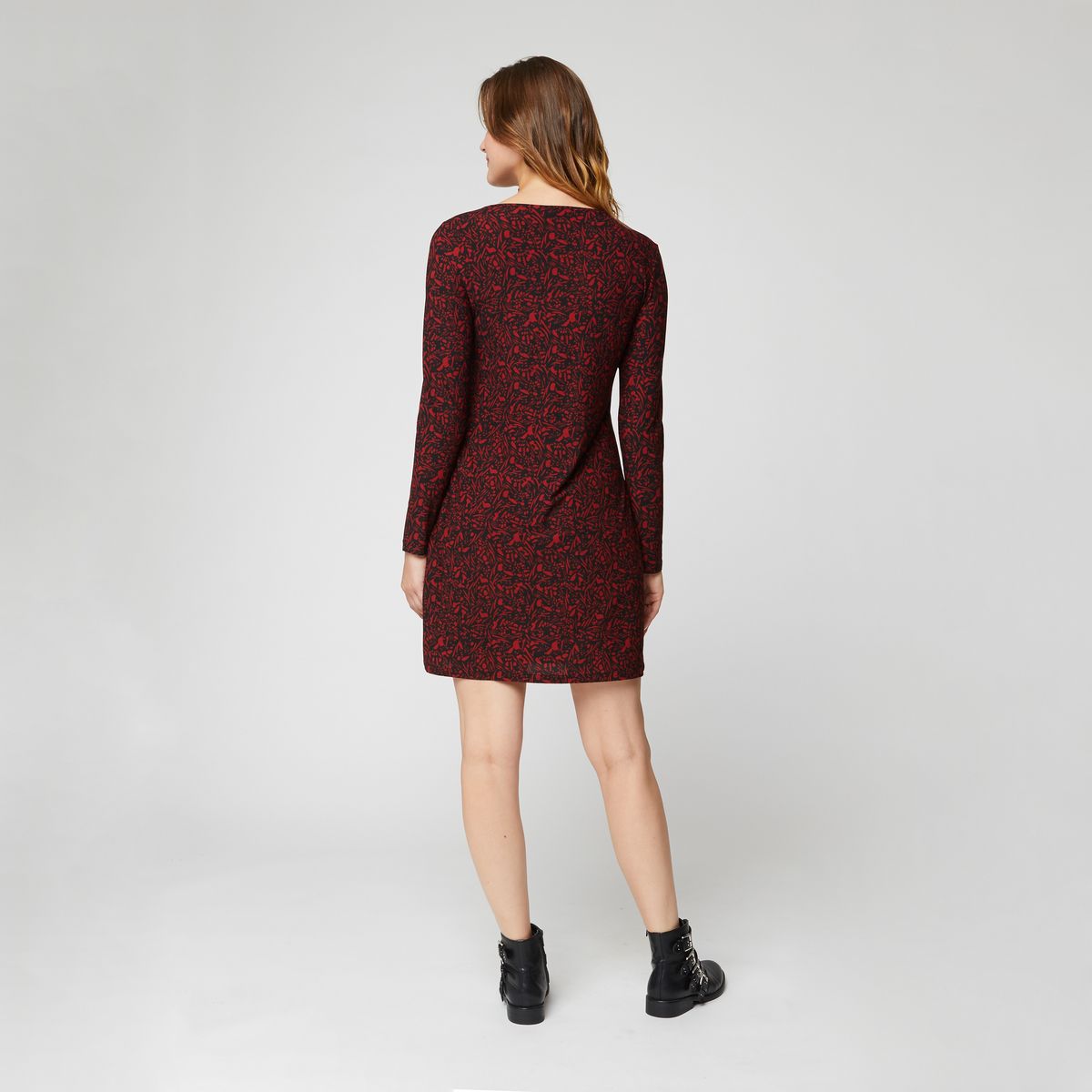 INEXTENSO Robe rouge femme