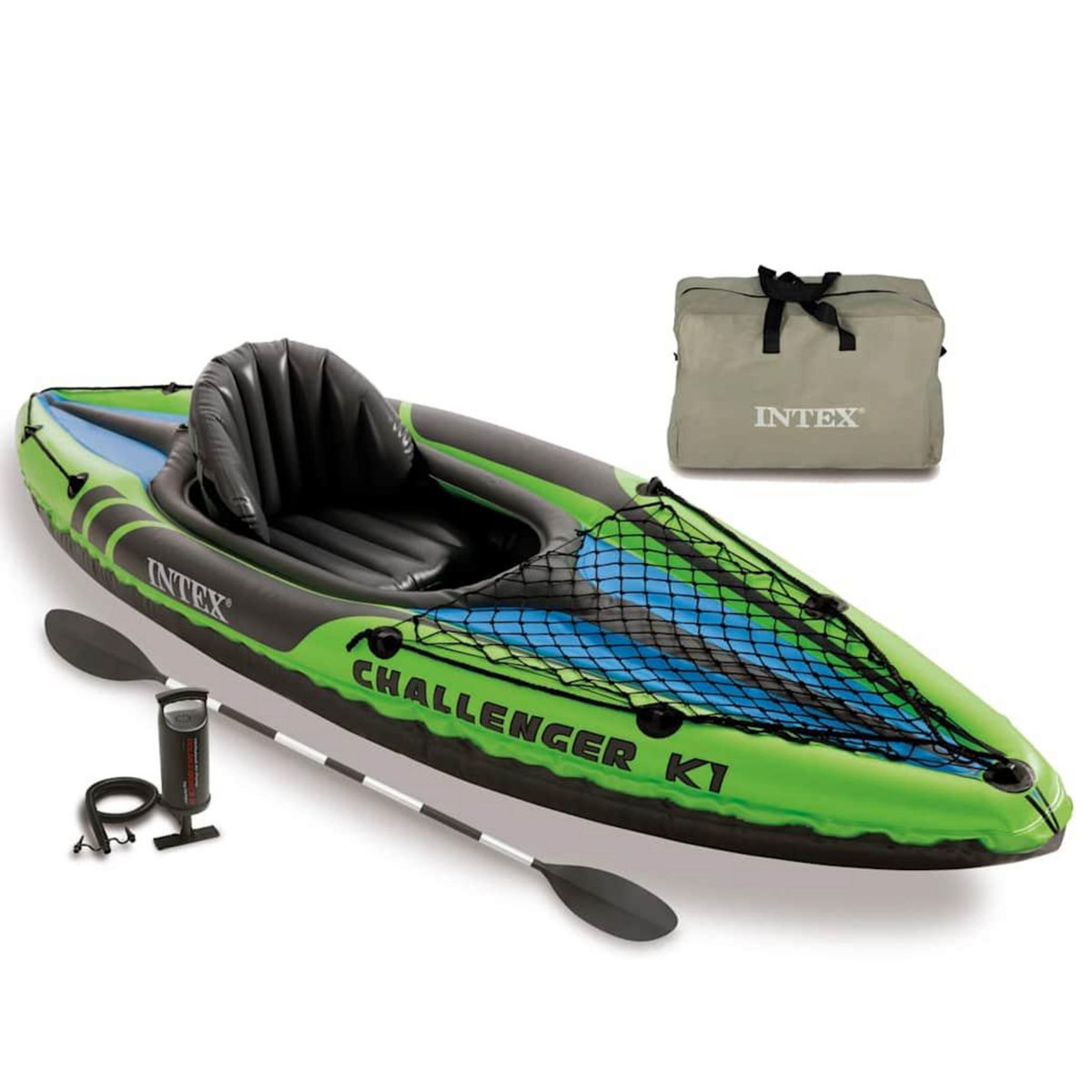 INTEX Intex Kayak gonflable Challenger K1 274 x 76 x 33 cm 68305NP