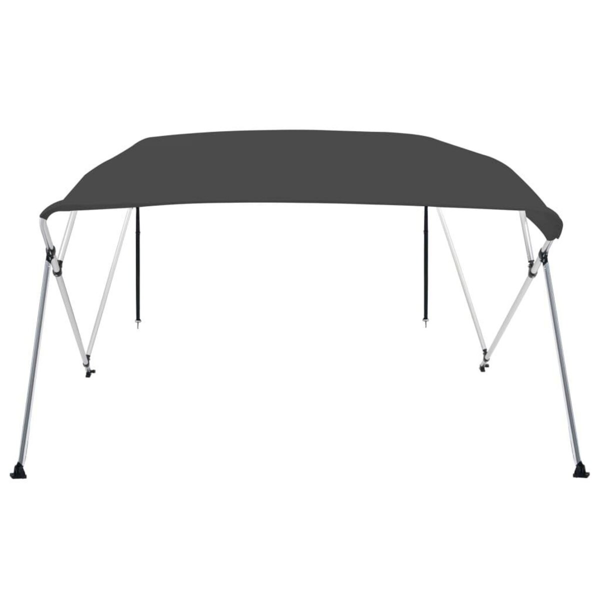 VIDAXL Auvent bimini a 4 arceaux Anthracite 243x196x137 cm