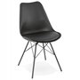 Voir la diapositive 1 : Paris Prix Chaise Design  Tripoli  83cm Noir