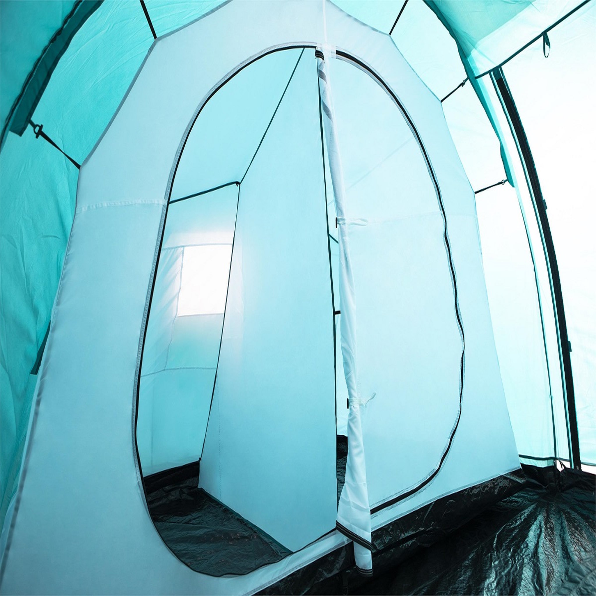 Voir la diapositive 3 : BESTWAY Tente de camping 6 places Family Ground 6 Pavillo&trade; 490 x 280 x 200 cm