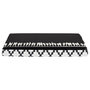 Voir la diapositive 5 : Paris Prix Banc Pliable & Coffre  Mirage  76cm Noir & Blanc