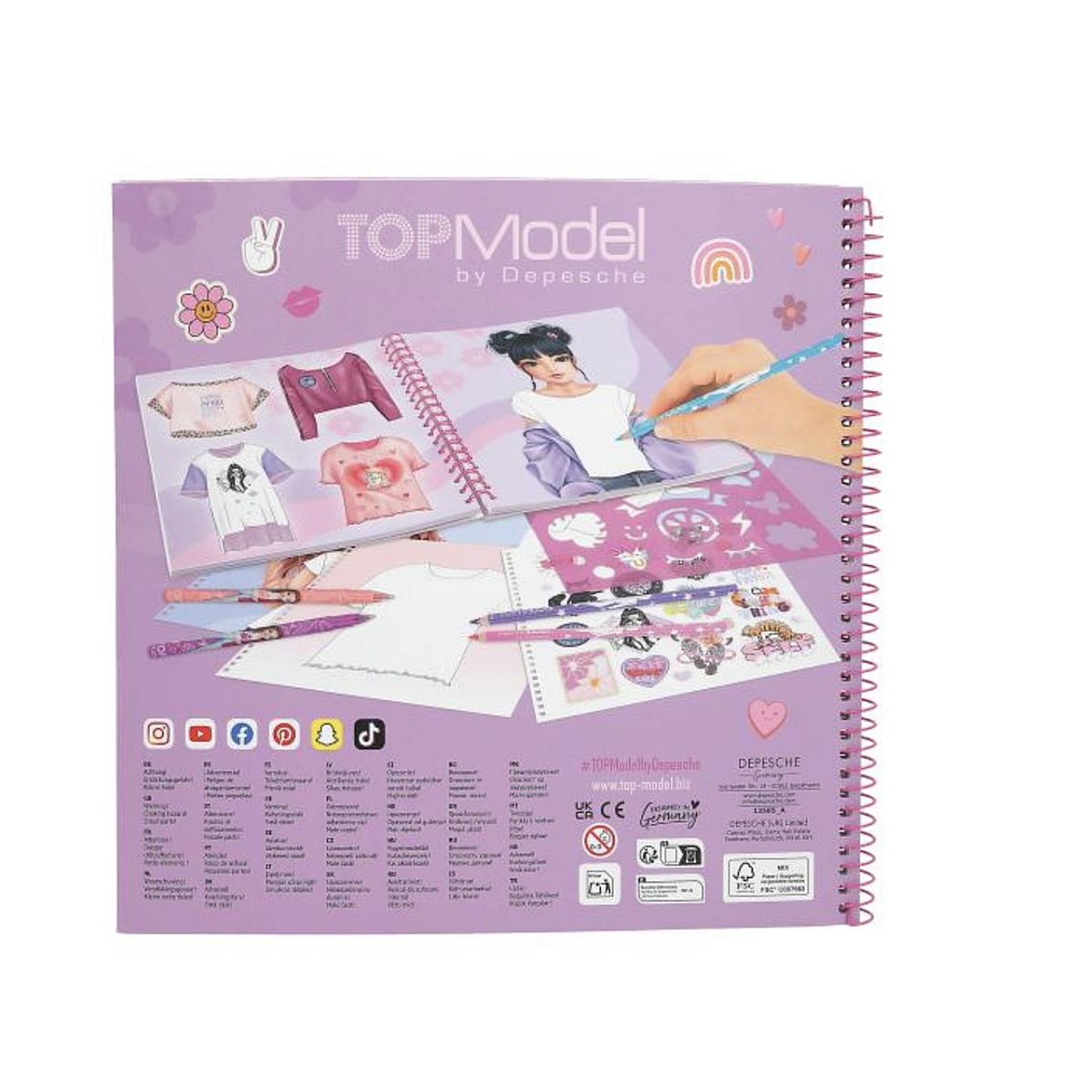 Voir la diapositive 2 : TOP MODEL TOPModel T-Shirt Designer