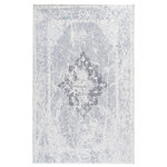 Paris Prix Tapis Tissé Doux Imprimé Vintage  Prayer  Gris. Coloris disponibles : Gris