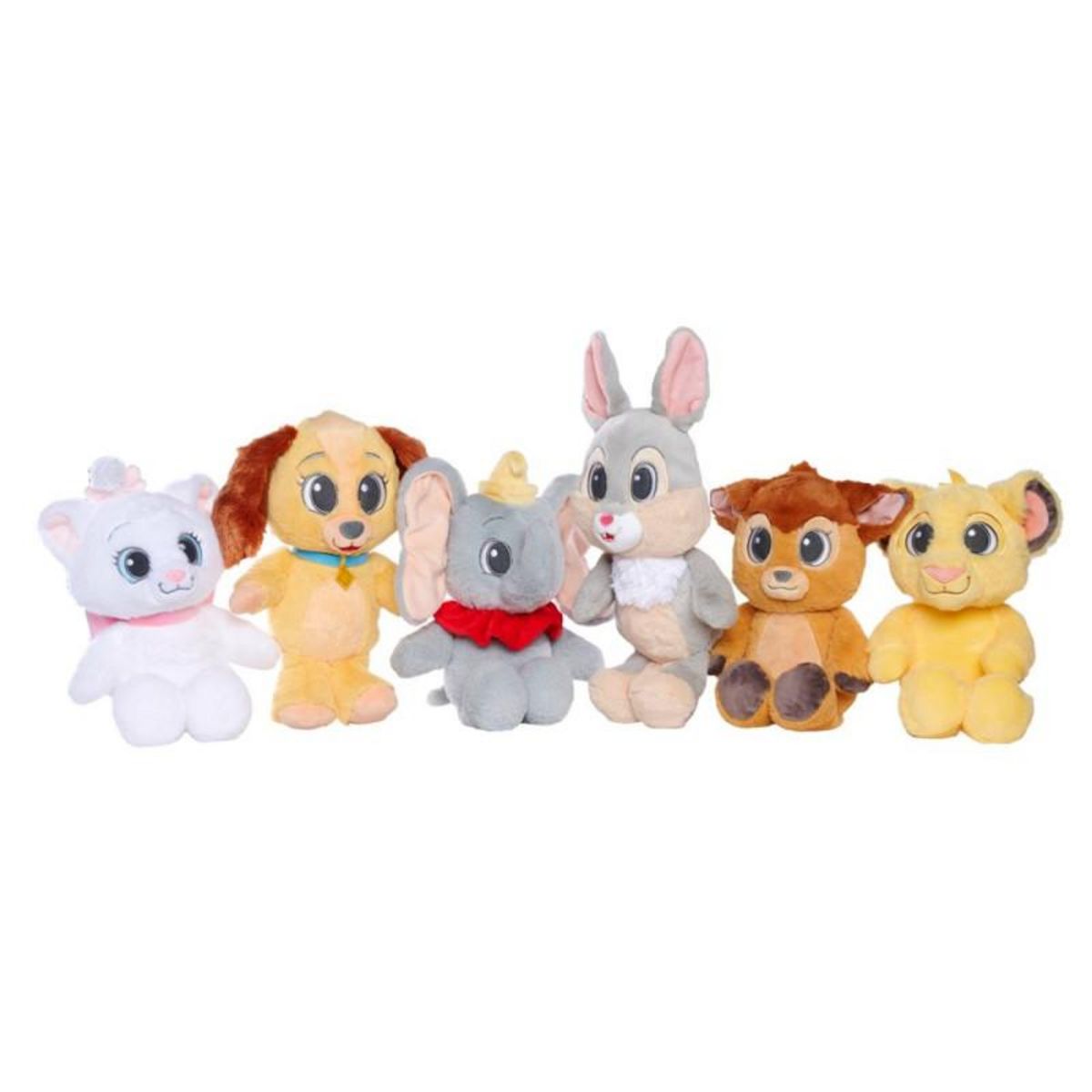 DISNEY Peluche Disney Animal Flopsies 25 cm Modèle aléatoire