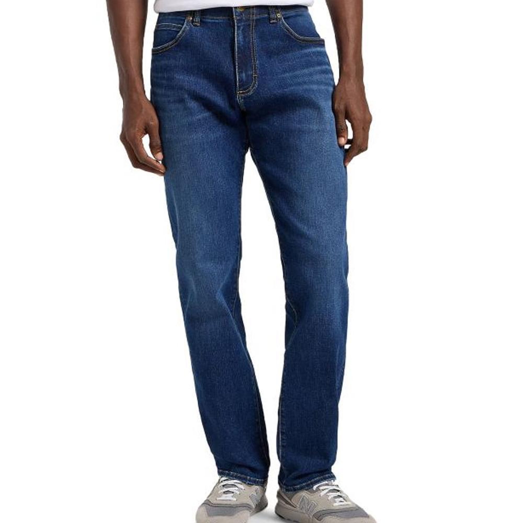 LEE Jean Straight Bleu Homme Lee Midmoor. Coloris disponibles : Bleu