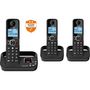 Voir la diapositive 2 : Alcatel Téléphone sans fil F860 Voice Trio Noir