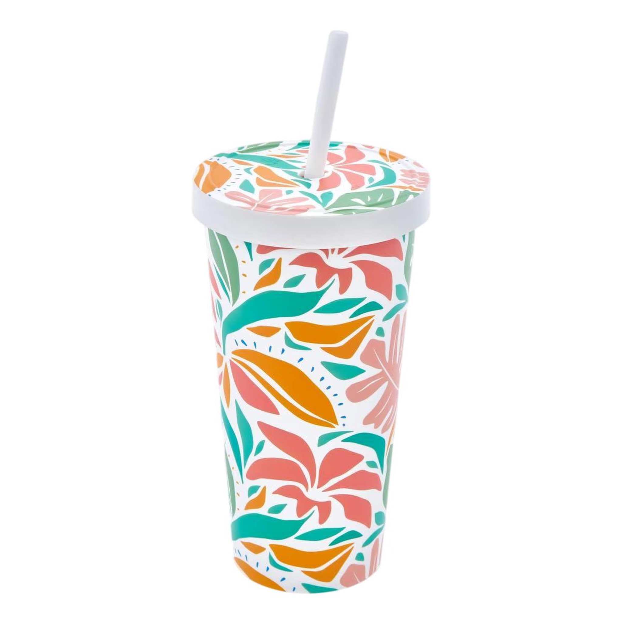 FIVE Mug réutilisable avec paille  eden  55cl multicolore