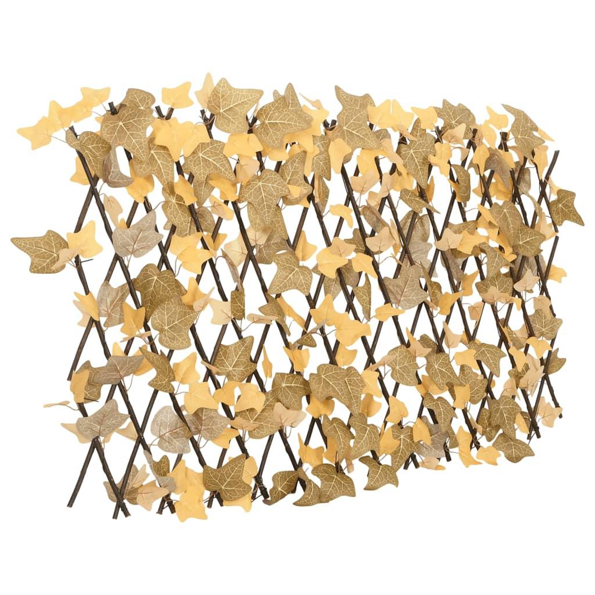 Voir la diapositive 2 : VIDAXL vidaXL Treillis de feuille d'erable artificiel extensible 5 pcs