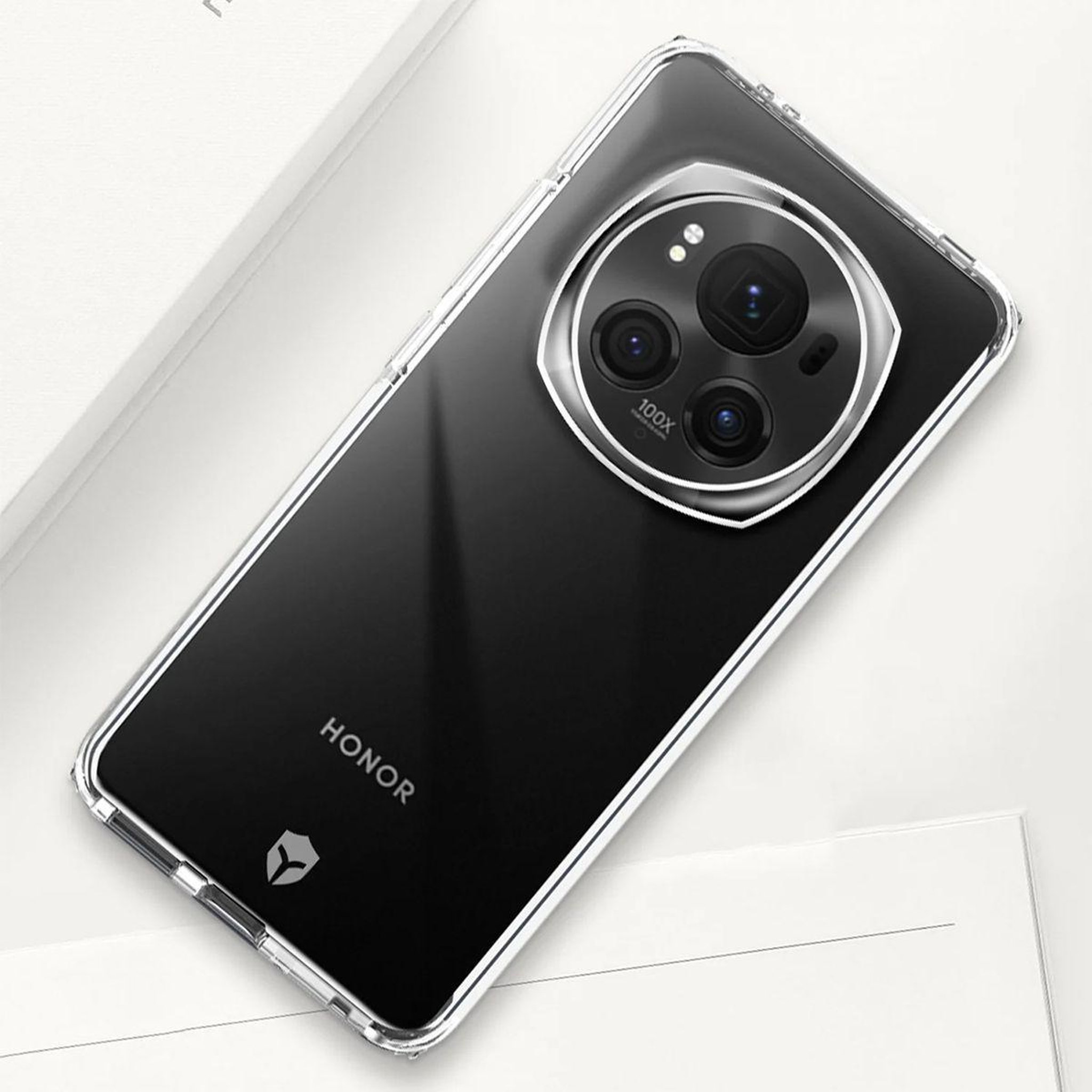 Voir la diapositive 3 : FORCE CASE Coque honor magic 6 pro transparente