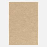 SWEEEK Tapis intérieur/extérieur effet jute coloris naturel, stabilisé aux UV. Coloris disponibles : Marron