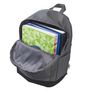 Voir la diapositive 5 : YOUNG'S ATTITUDE Sac à dos gris foncé avec compartiment pour ordinateur