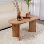 Voir la diapositive 2 : Habitat et Jardin Table basse en bois  Sable  - 60 x 119 x 40 cm - Pin atlantique