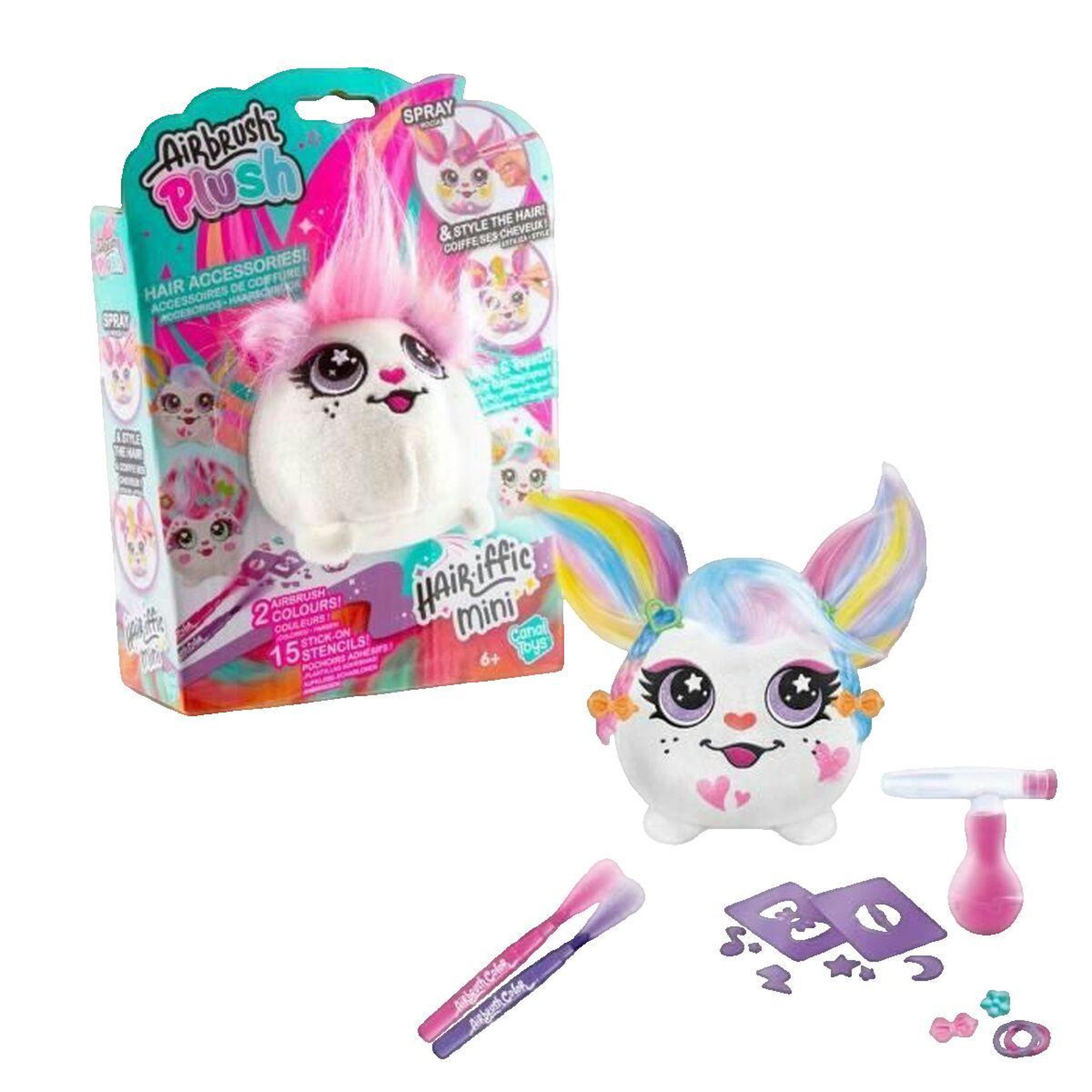 Canal Toys Jouet créatif Canal-toys Airbrush Hair'iffic Plush
