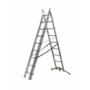 Voir la diapositive 2 : HAILO Echelle 3 plans 6m50 en aluminium - HOBBYLOT