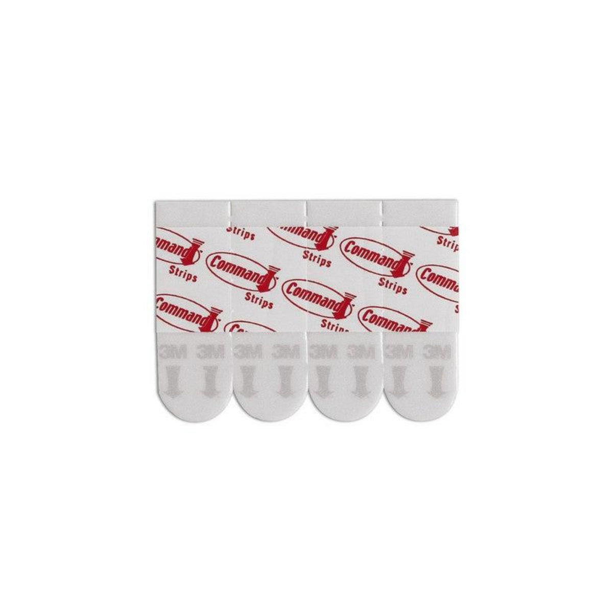 CENTRALE BRICO Lot de 12 pastilles adhésives pour posters COMMAND blanc