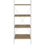 Voir la diapositive 3 : The Home Deco Factory Étagère bois et métal blanc
