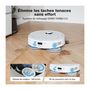 Voir la diapositive 2 : ECOVACS Robot Aspirateur Laveur avec Station de Vidage Automatique- ECOVACS N30 Pro OMNI - Puissance 10000Pa - Nettoyage a l'eau Chaude