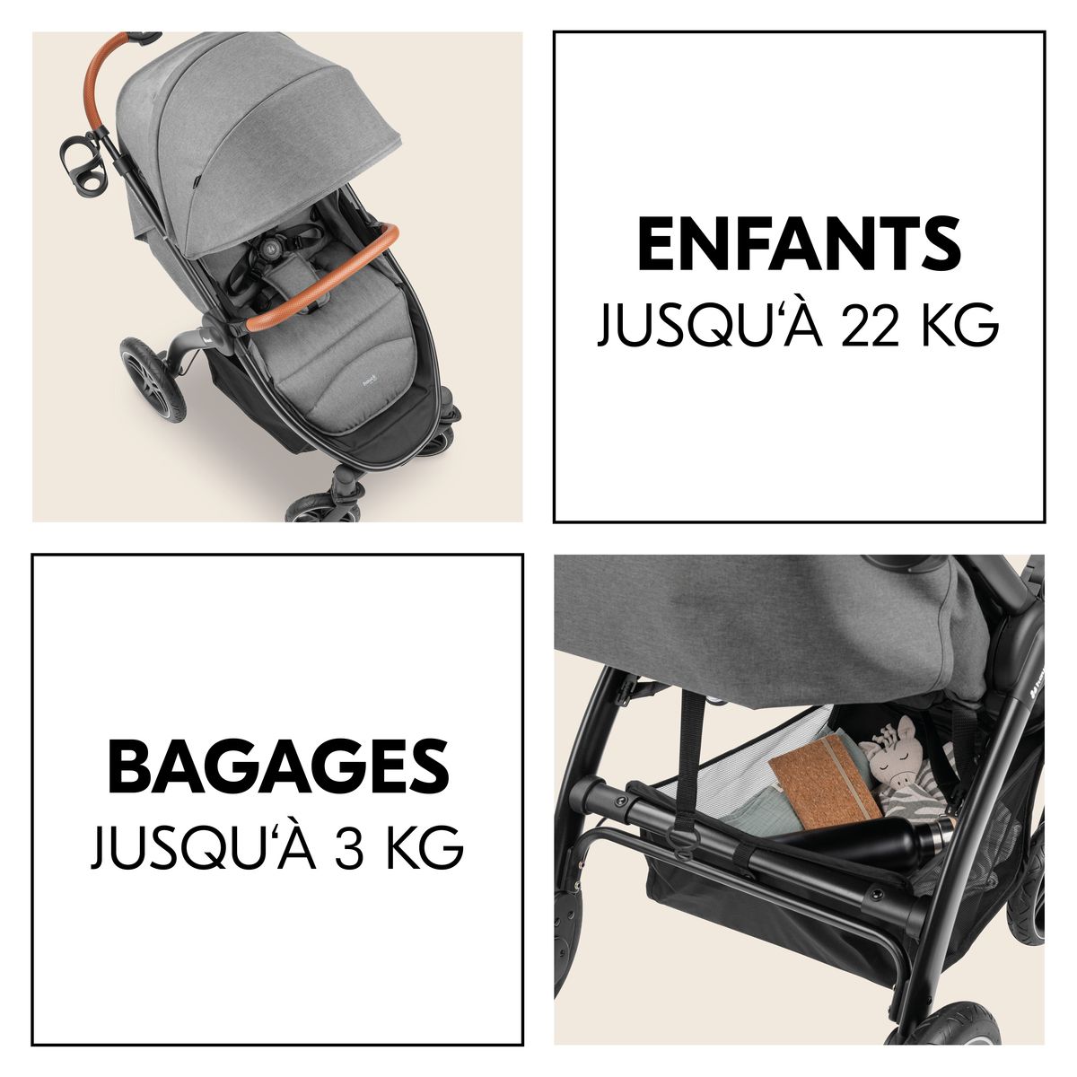 HAUCK Poussette citadine Uptown