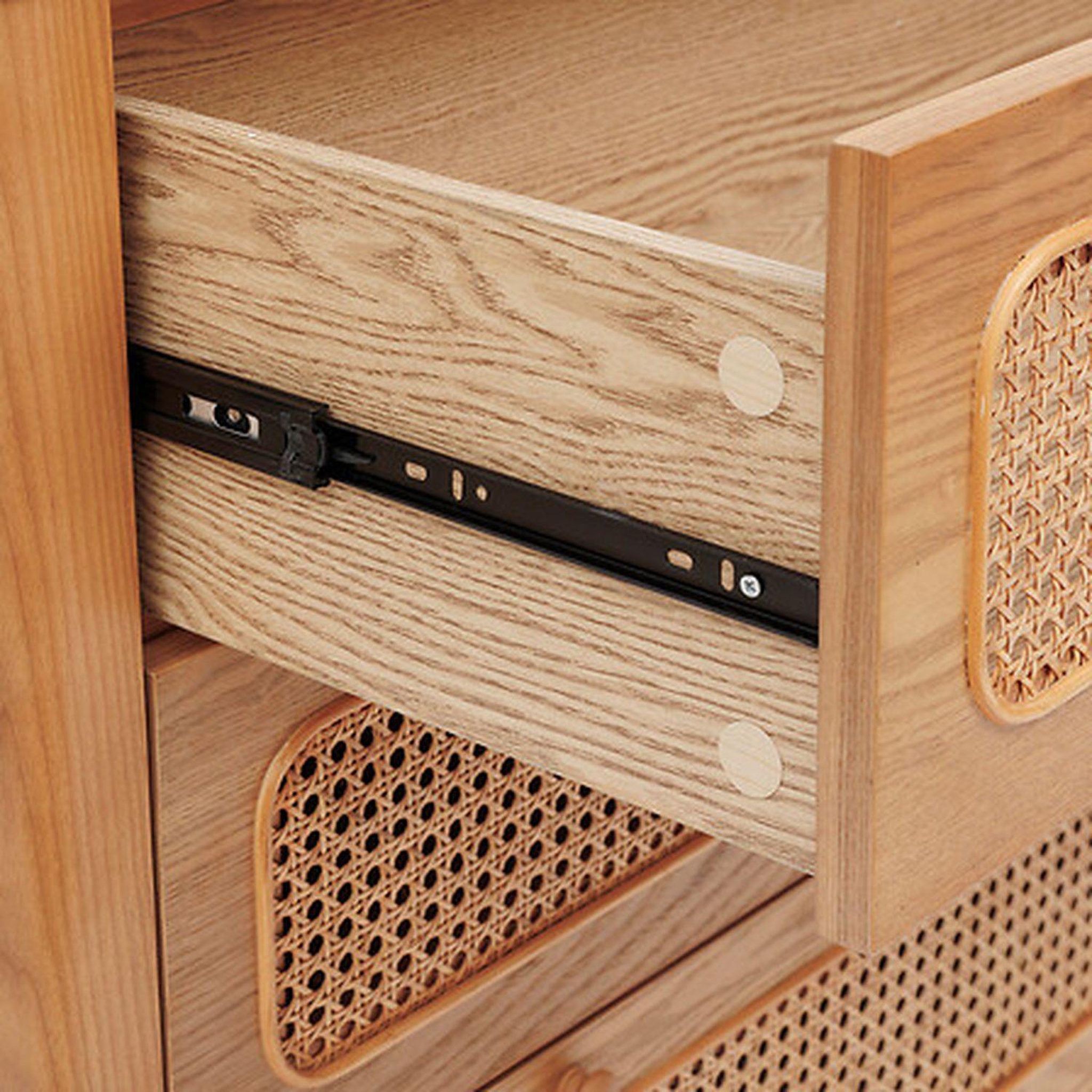 Voir la diapositive 4 : ATMOSPHERA Commode 3 tiroirs tiria - marron