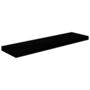 Voir la diapositive 2 : VIDAXL Etagere murale flottante Noir brillant 90x23,5x3,8 cm MDF
