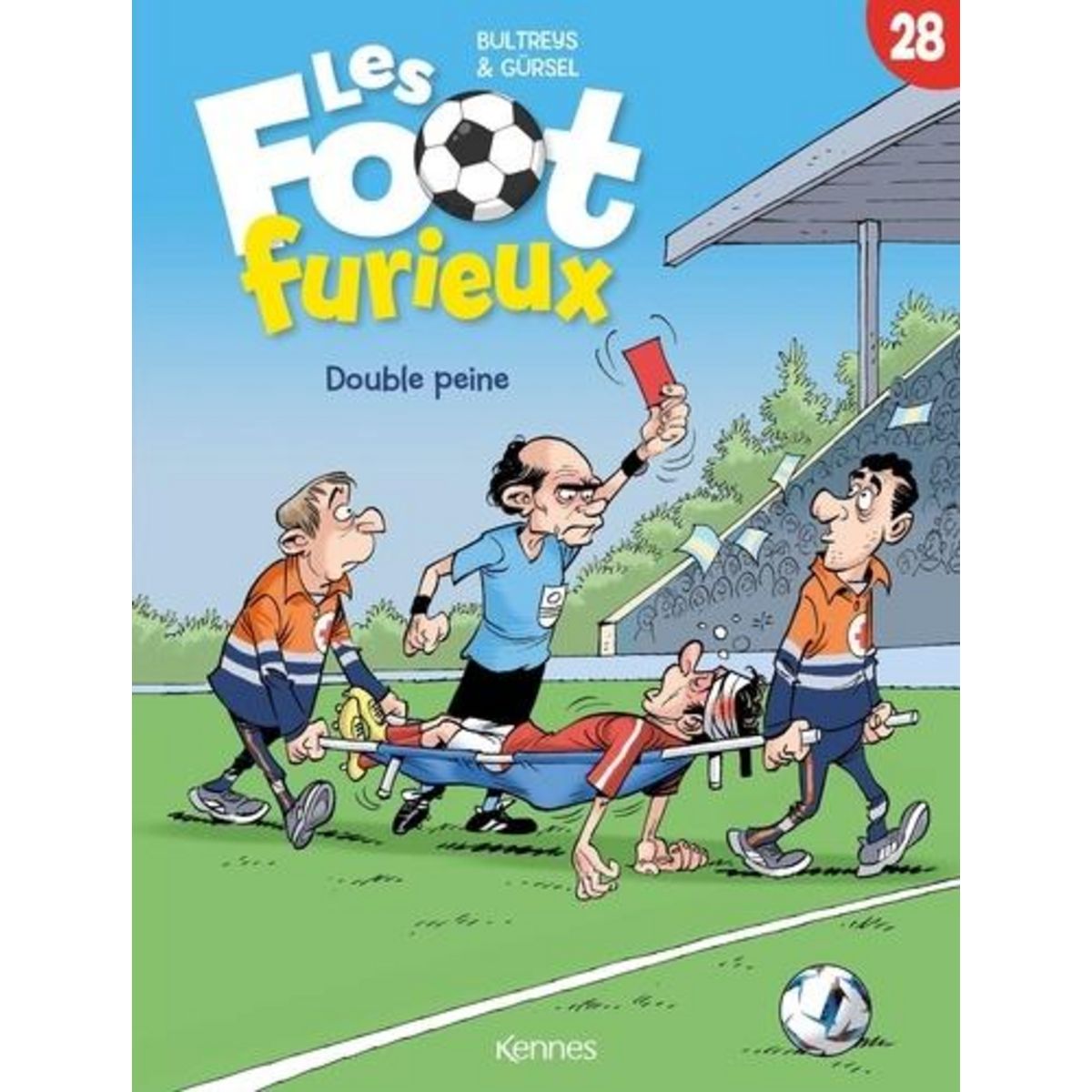 LES FOOT FURIEUX TOME 28 : DOUBLE PEINE, Bultreys Daniel