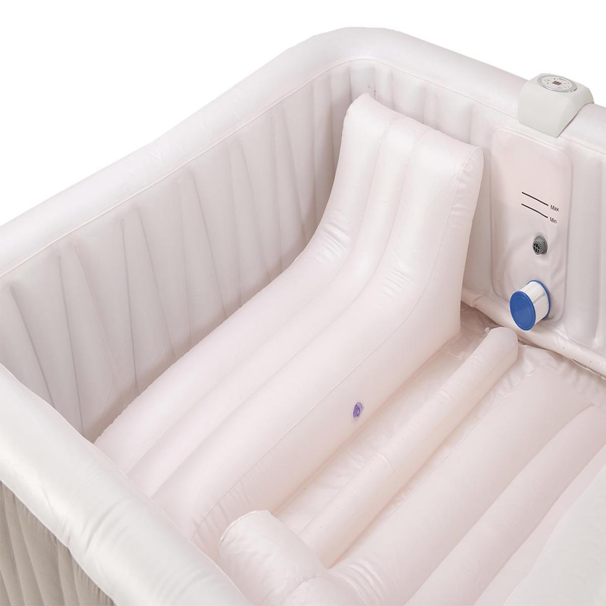 Voir la diapositive 4 : INFINITE SPA Spa gonflable elite carré bulles 2 places + accessoires offerts - infinite spa