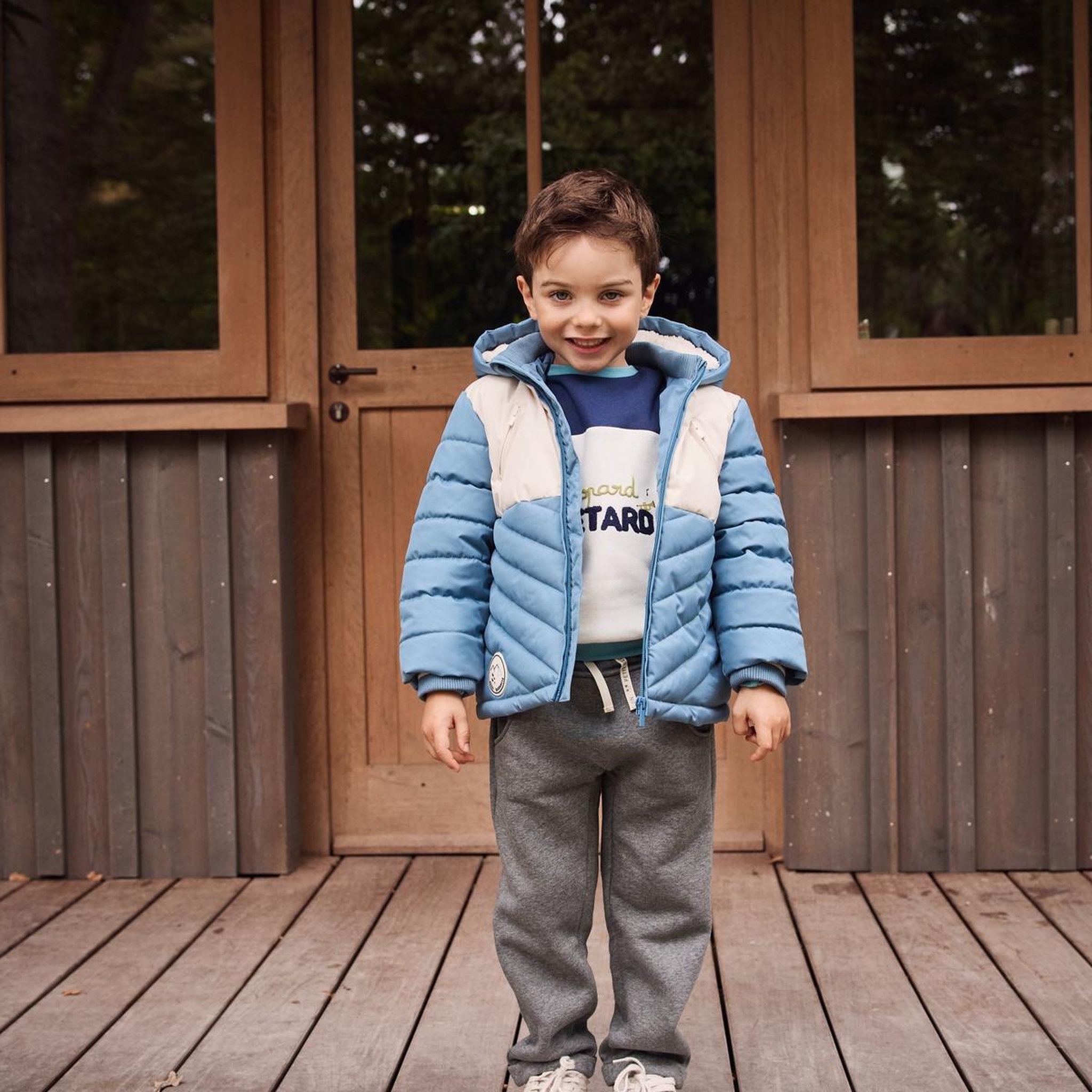 Voir la diapositive 4 : Petit Béguin Pantalon enfant en molleton Touctouc