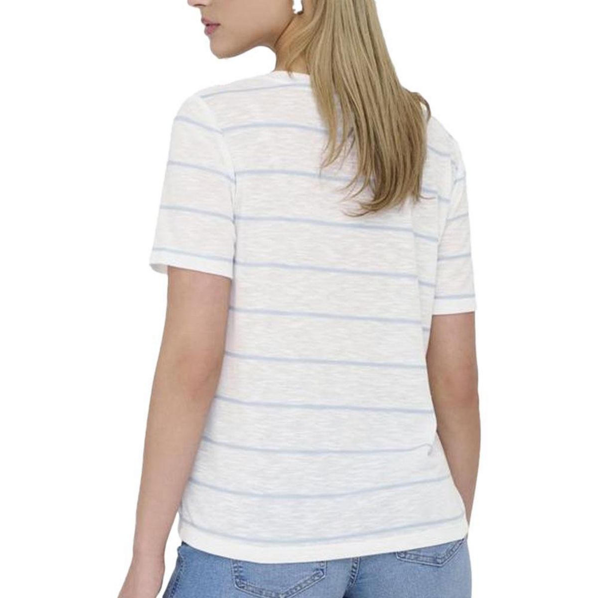 JACQUELINE DE YONG T Shirt /Bleu Clair Femme JDY Eve