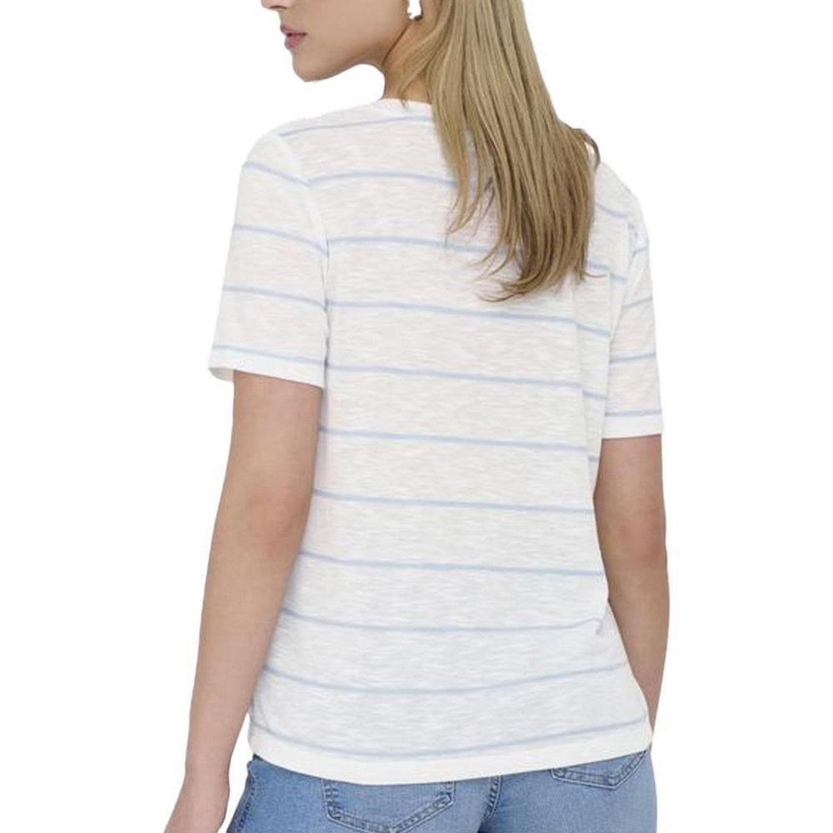 JACQUELINE DE YONG T Shirt /Bleu Clair Femme JDY Eve