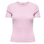 Voir la diapositive 5 : JACQUELINE DE YONG T-Shirt Rose Femme JDY Lucky