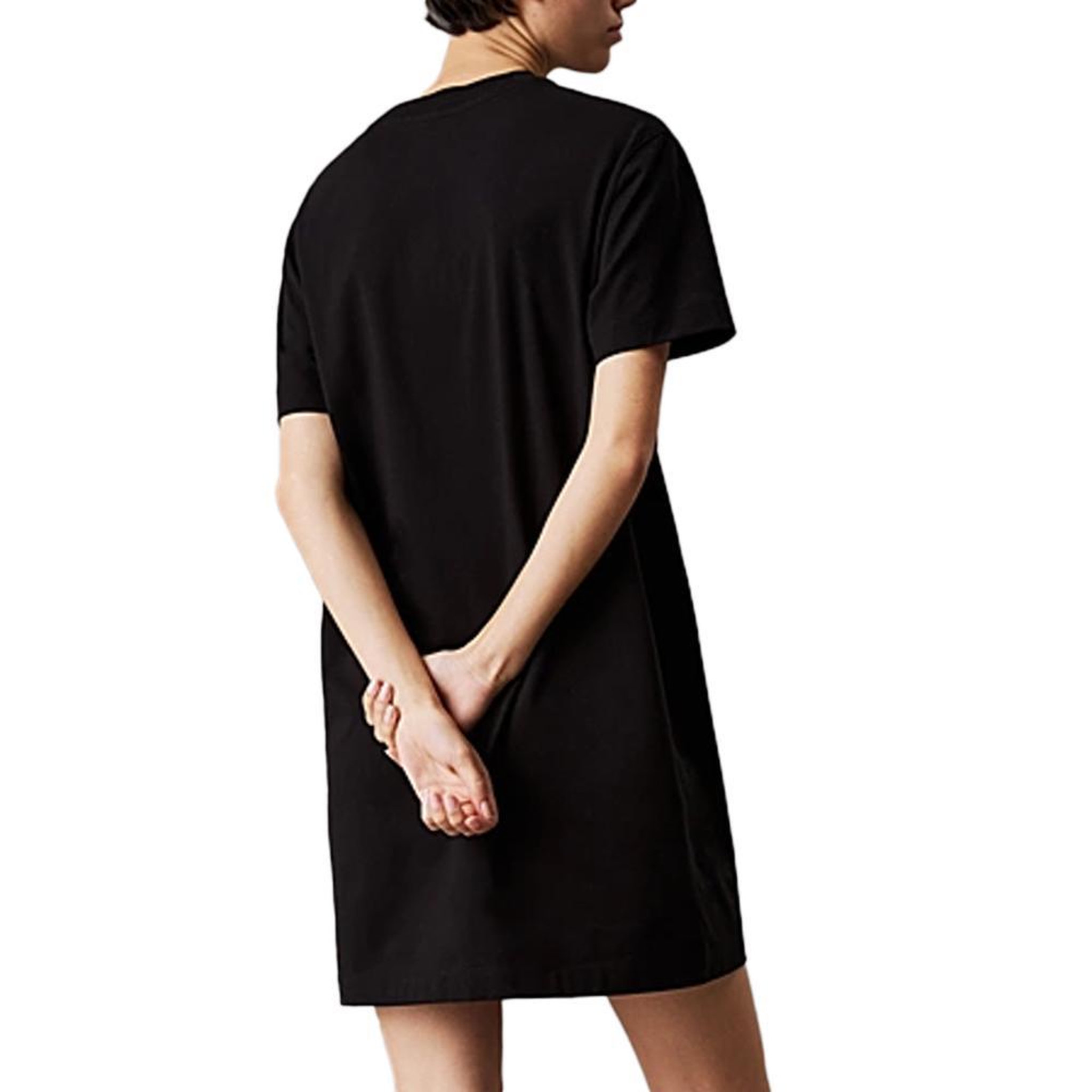 Voir la diapositive 2 : CALVIN KLEIN JEANS Robe Noire Femme Calvin Klein Jeans Gradient