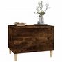 Voir la diapositive 4 : VIDAXL Table basse Chene fume 60x44,5x45 cm Bois d'ingenierie