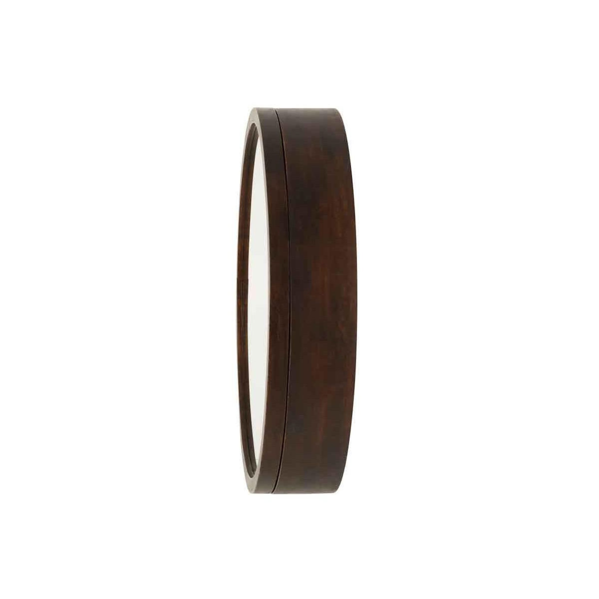 Paris Prix Miroir Mural Coulissant  Gavya  60cm Marron Foncé