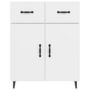 Voir la diapositive 5 : VIDAXL Buffet blanc 69,5x34x90 cm bois d'ingenierie