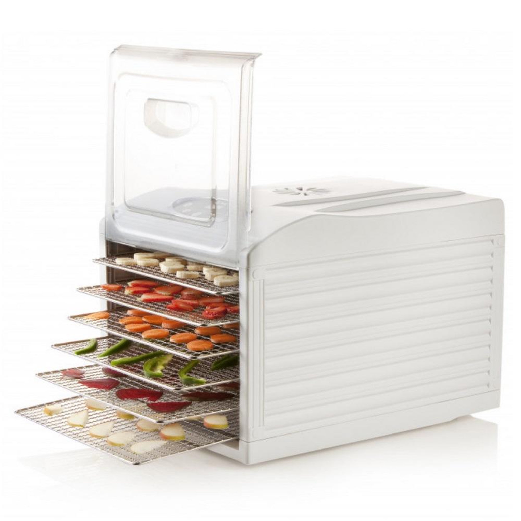 Domo Déshydrateur fruits et légumes 6 plateaux 500w blanc - do353dv