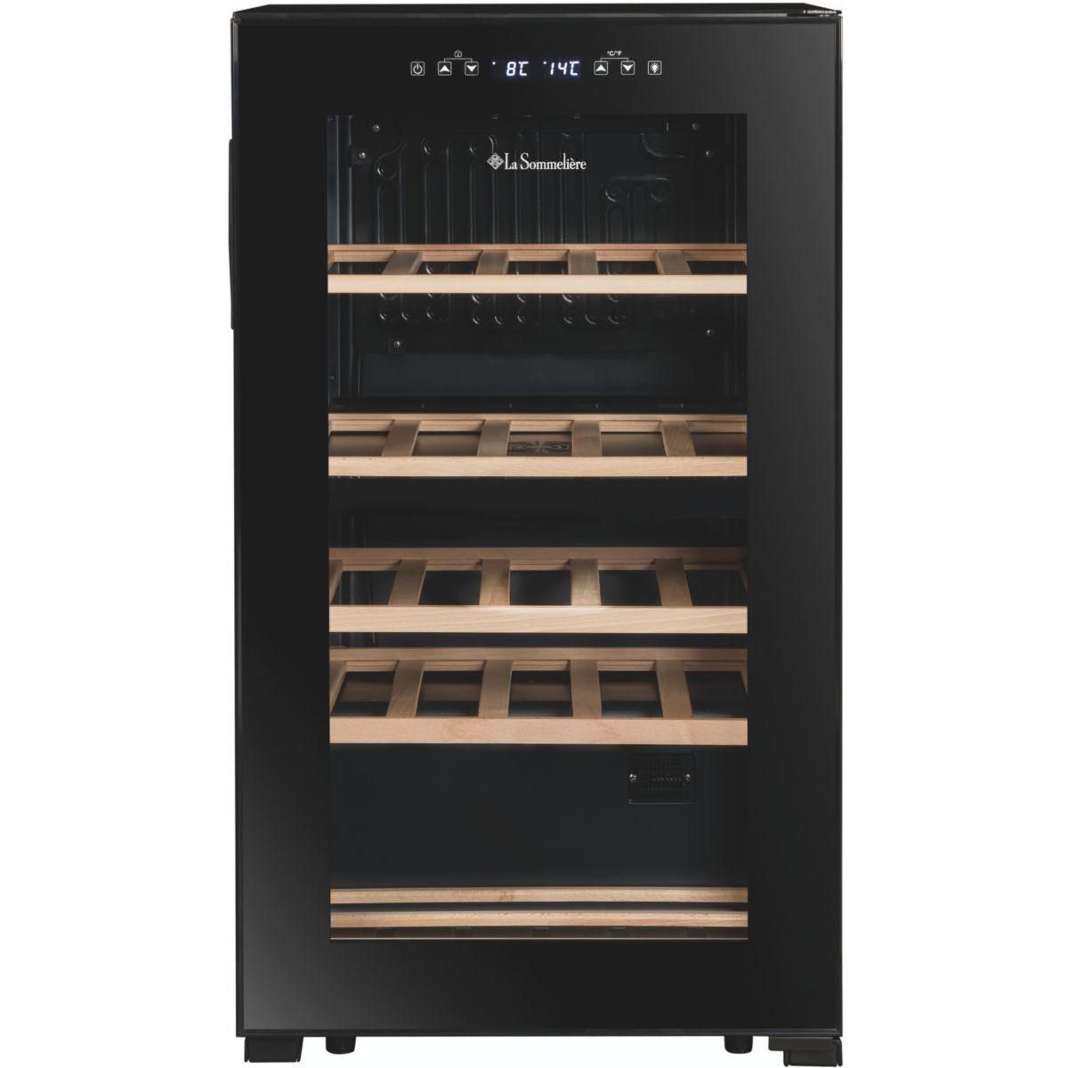 LA SOMMELIERE Cave à vin de service SLS32DZBLACK