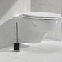 Voir la diapositive 4 : FIVE Brosse WC en Verre  Dotty  39cm Marron