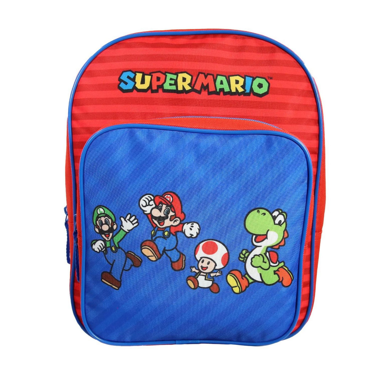 Bagtrotter Sac à dos 31 cm avec poche maternelle  Super Mario Multicolore