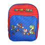 Voir la diapositive 1 : Bagtrotter Sac à dos 31 cm avec poche maternelle  Super Mario Multicolore