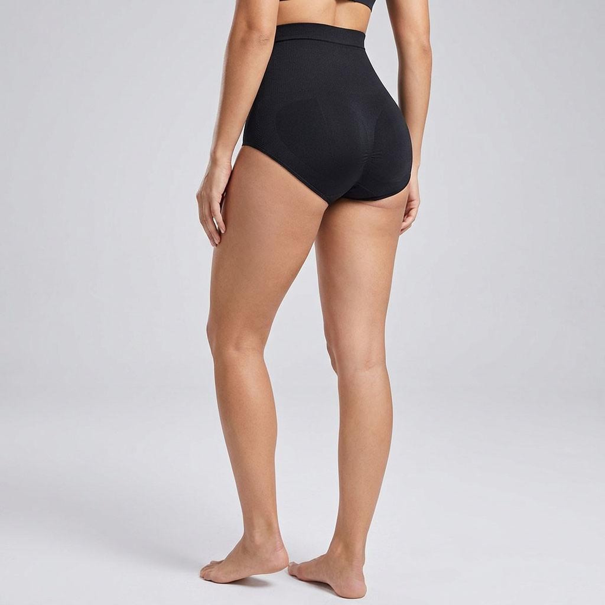Voir la diapositive 5 : OZABI OZABI Pack Culotte Gainante Femme Lot 4 Taille Haute Ventre Plat